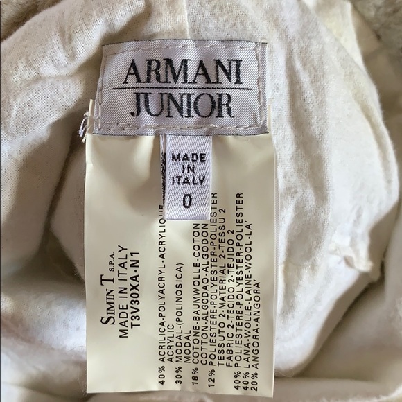 Armani Junior Fur Trapper Hat - Made in Italy - Picture 5 of 12